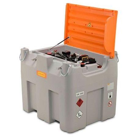 Depósito de gasoil 980 litros Premium, con bomba eléctrica Cematic 72, 230 V